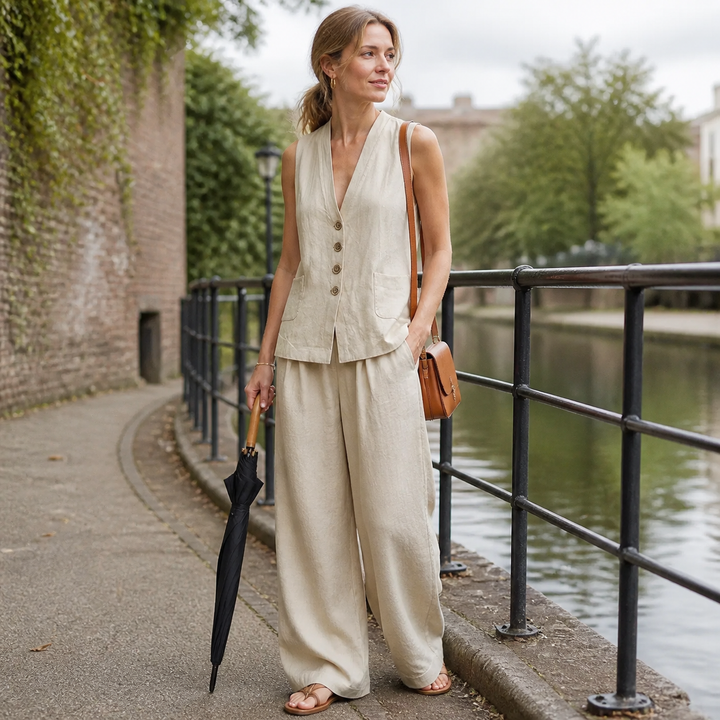 Ensemble Débardeur et Pantalon Large