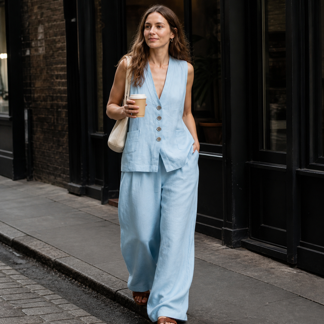 Ensemble Débardeur et Pantalon Large