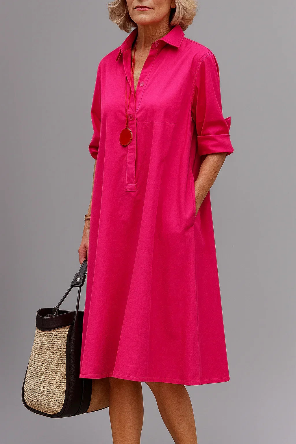 Robe Midi Kayla Chic et Décontractée