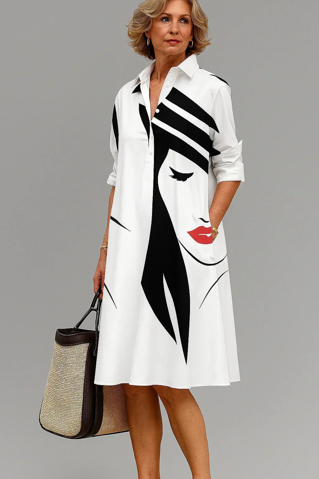 Robe Midi Kayla Chic et Décontractée