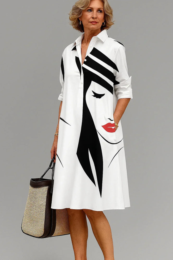 Robe Midi Kayla Chic et Décontractée