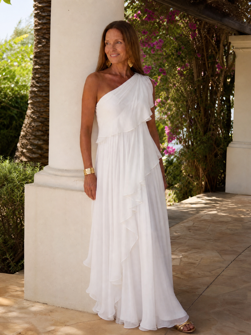 Robe Longue Asymétrique Zeline