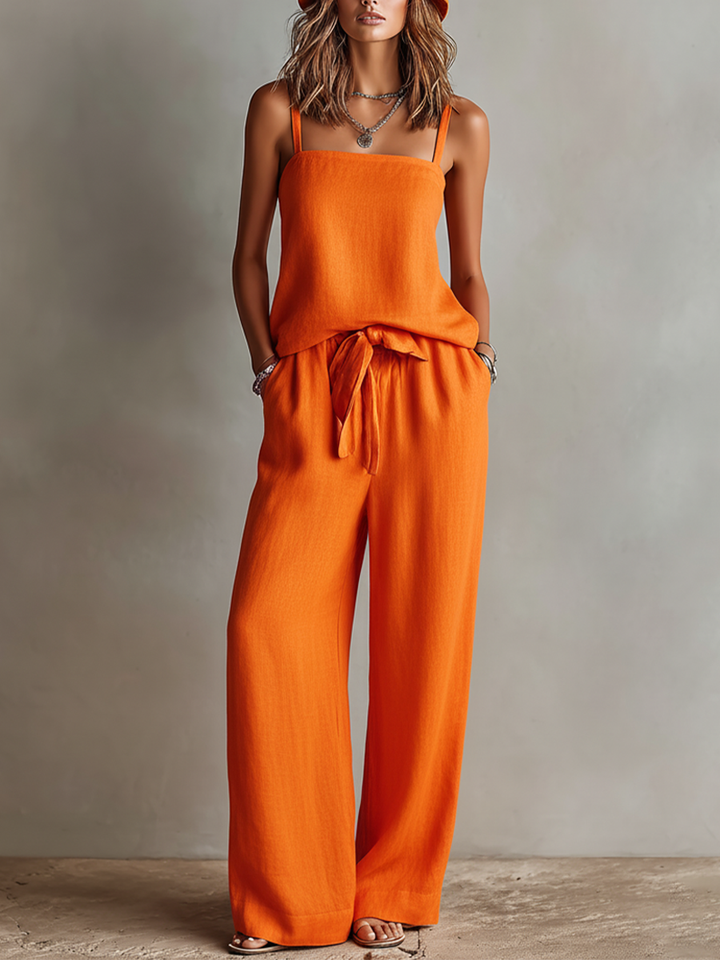 Ensemble Débardeur et Pantalon Large