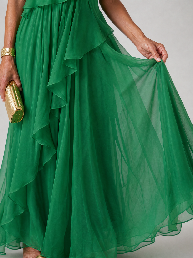 Robe Longue Asymétrique Zeline