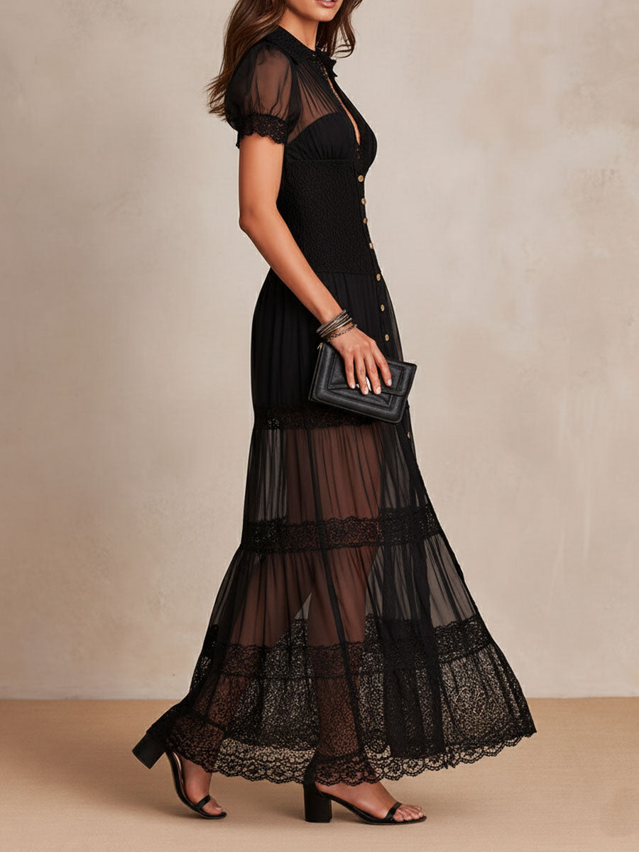 Robe Longue Élégante Gillian