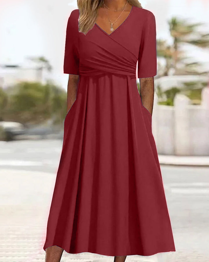 Robe Midi Katharin Luxueuse de Printemps