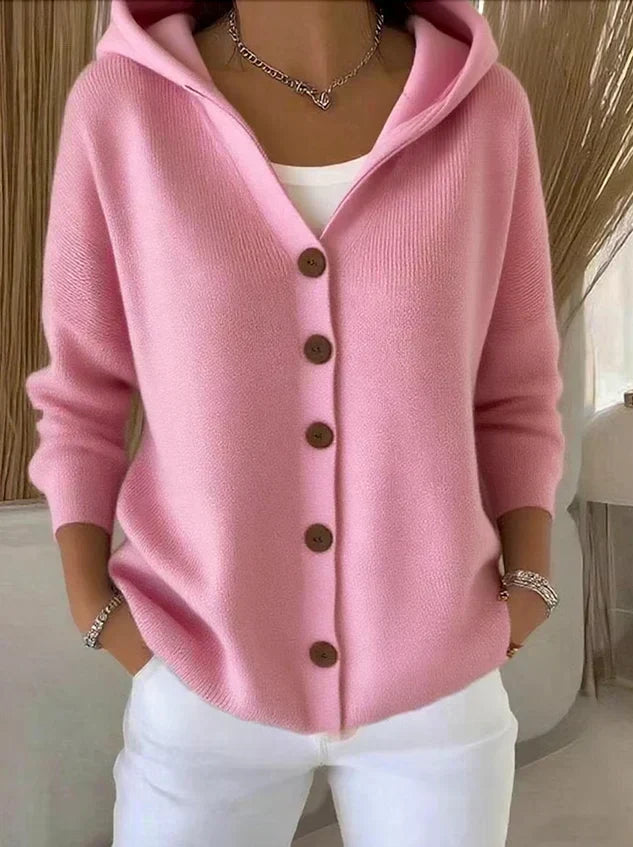 Cardigan à capuche Darienne en maille