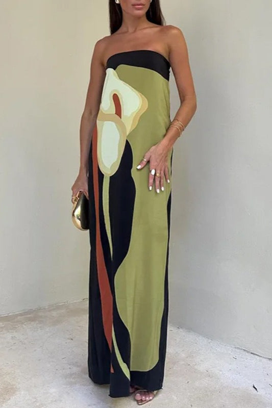 Robe de Vacances Épaules Dénudées