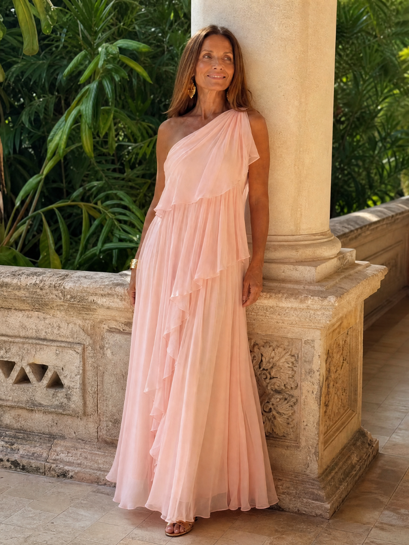 Robe Longue Asymétrique Zeline