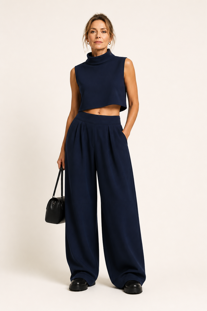 Ensemble Avianna Haut Court et Pantalon