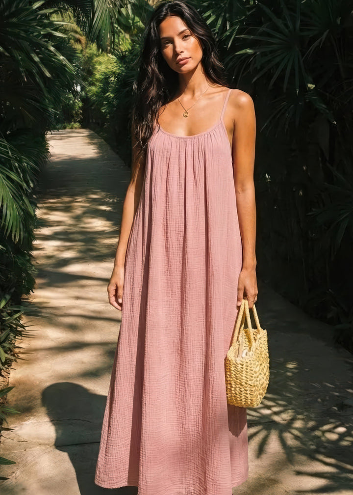 Robe Victoria Dos Nu à Fines Bretelles