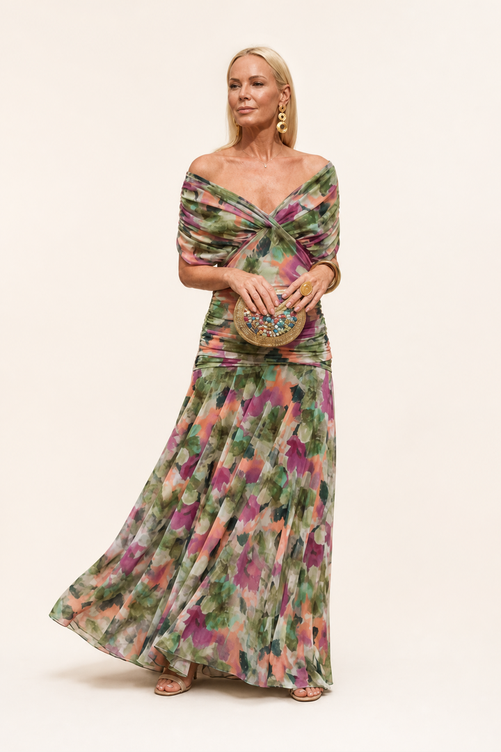Robe Fleurie Élégante Cristy