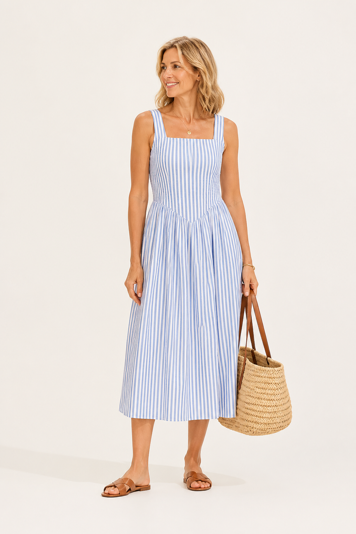 Robe Midi French Riviera