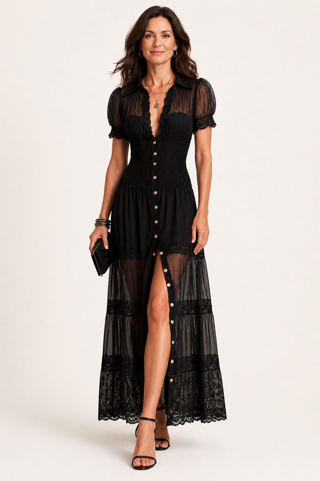 Robe Longue Élégante Gillian