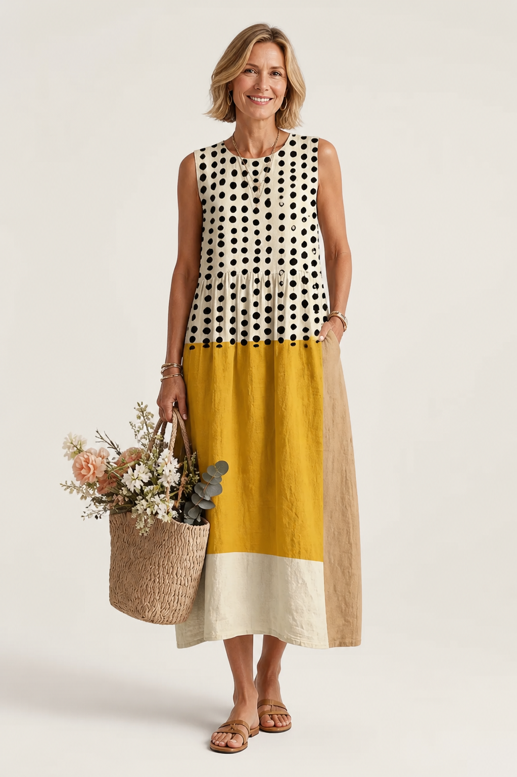 Robe Midi Josefine pour le Quotidien