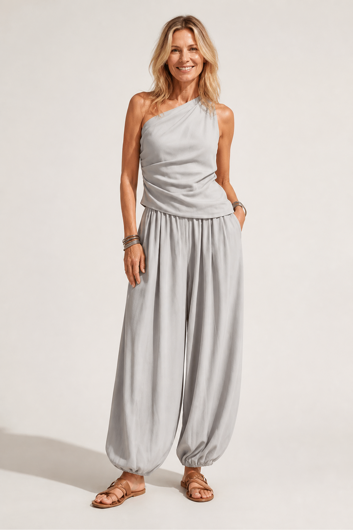 Ensemble Pantalon Asymétrique Lacey