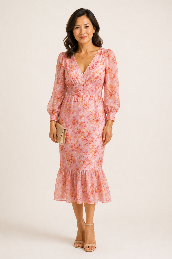 Robe Midi Miley Imprimé Floral