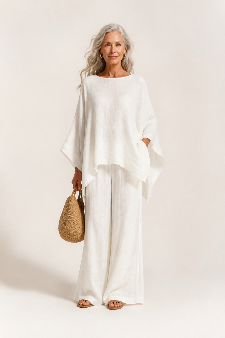 Ensemble Haut Fluide et Pantalon