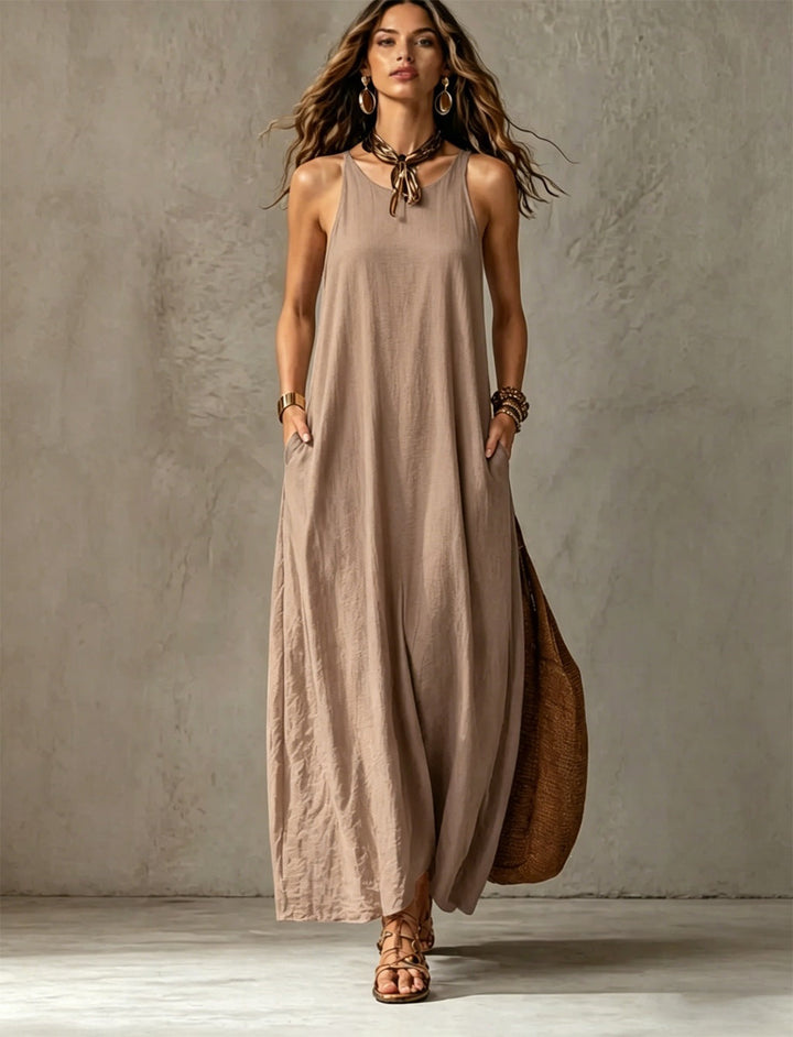 Robe Longue Ample Resort