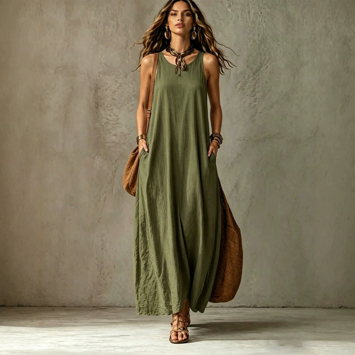 Robe Longue Ample Resort