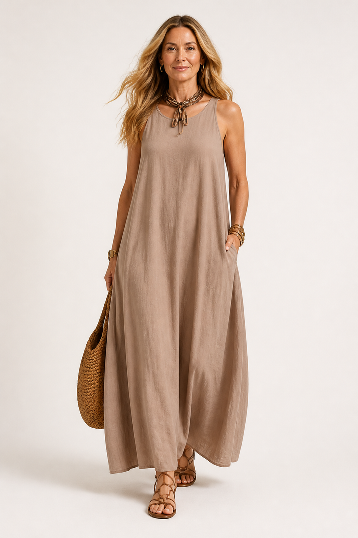 Robe Longue Ample Resort