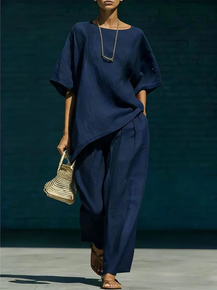 Ensemble Pantalon en Lin Kalynra