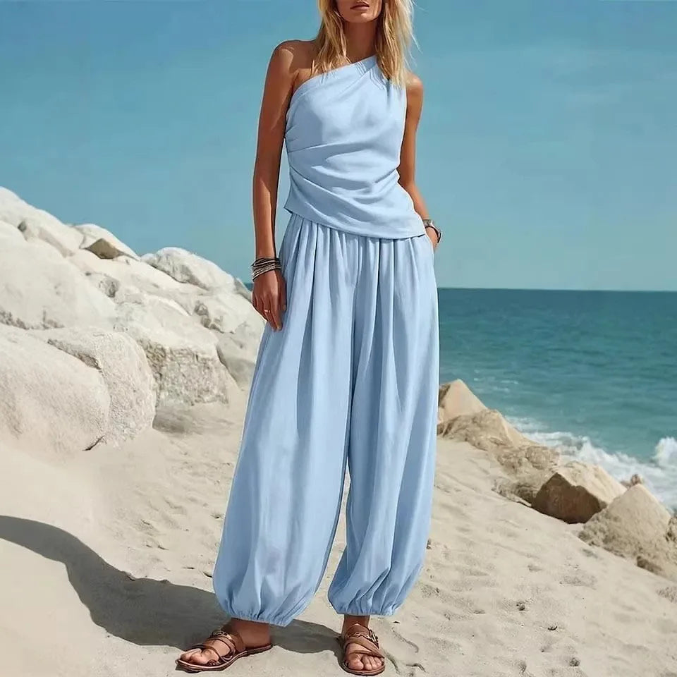 Ensemble Pantalon Asymétrique Lacey