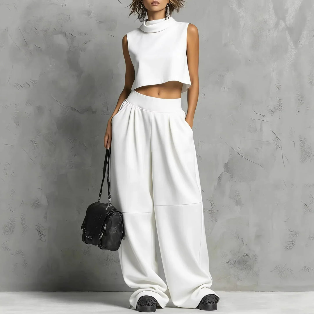 Ensemble Avianna Haut Court et Pantalon