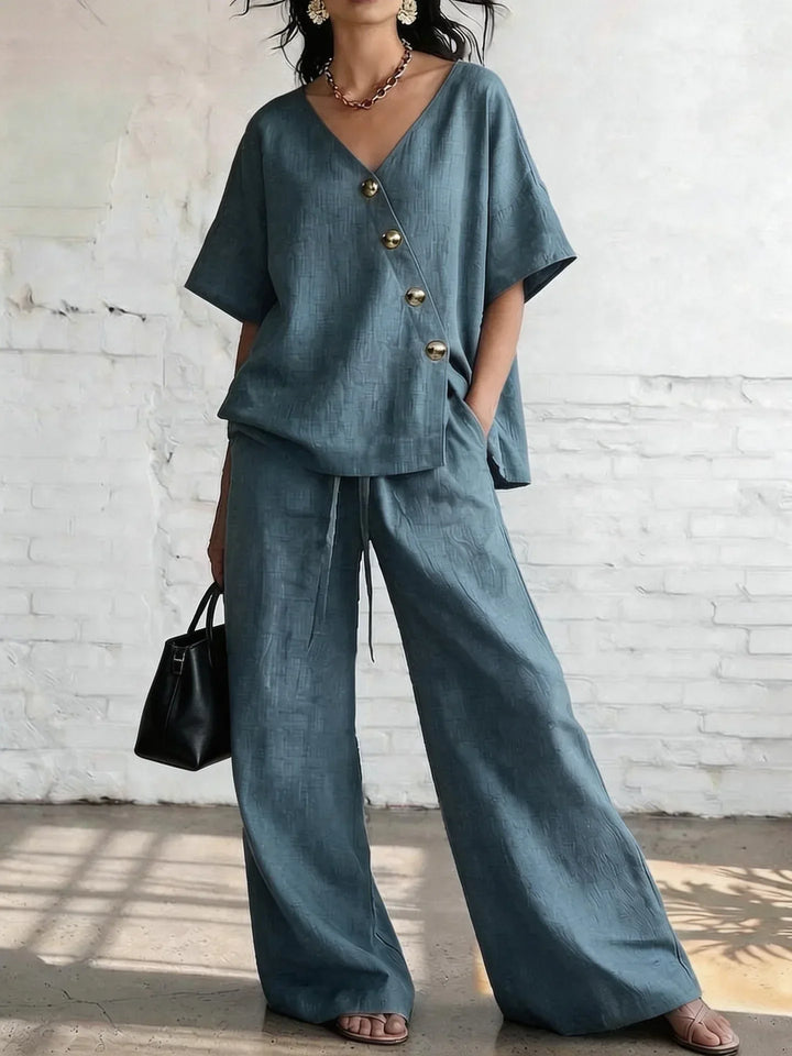 Ensemble Pantalon Large Wynonna