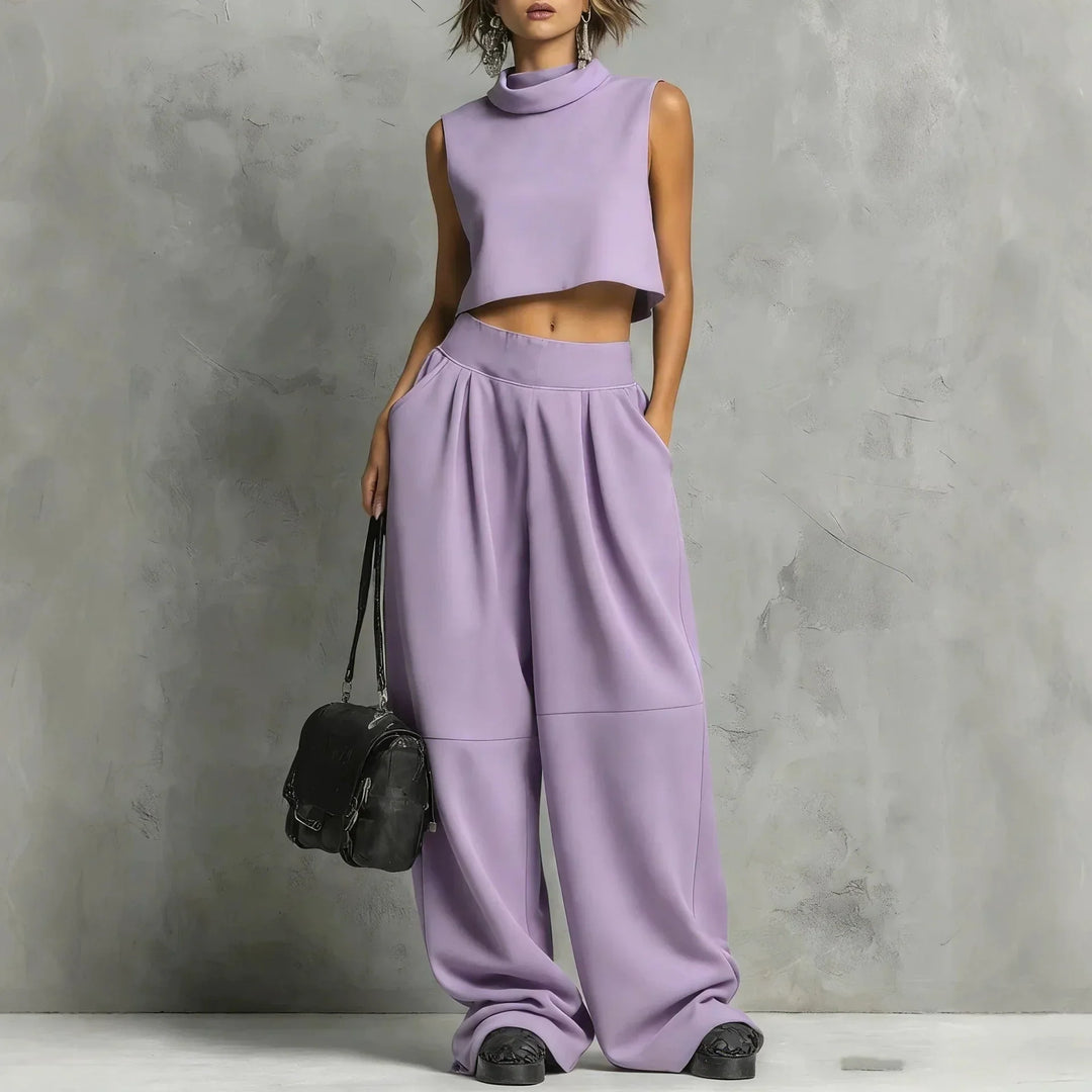 Ensemble Avianna Haut Court et Pantalon
