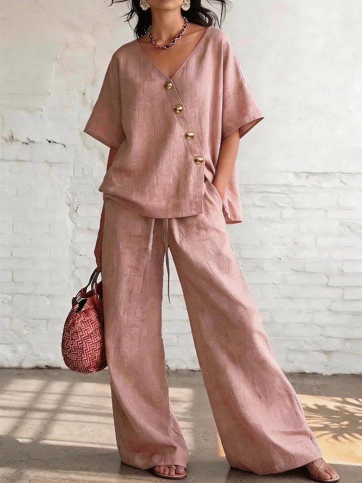 Ensemble Pantalon Large Wynonna
