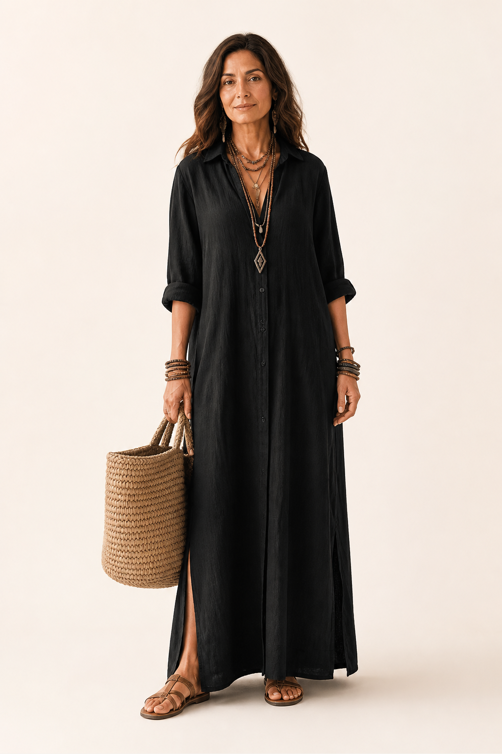 Robe Longue Chemise