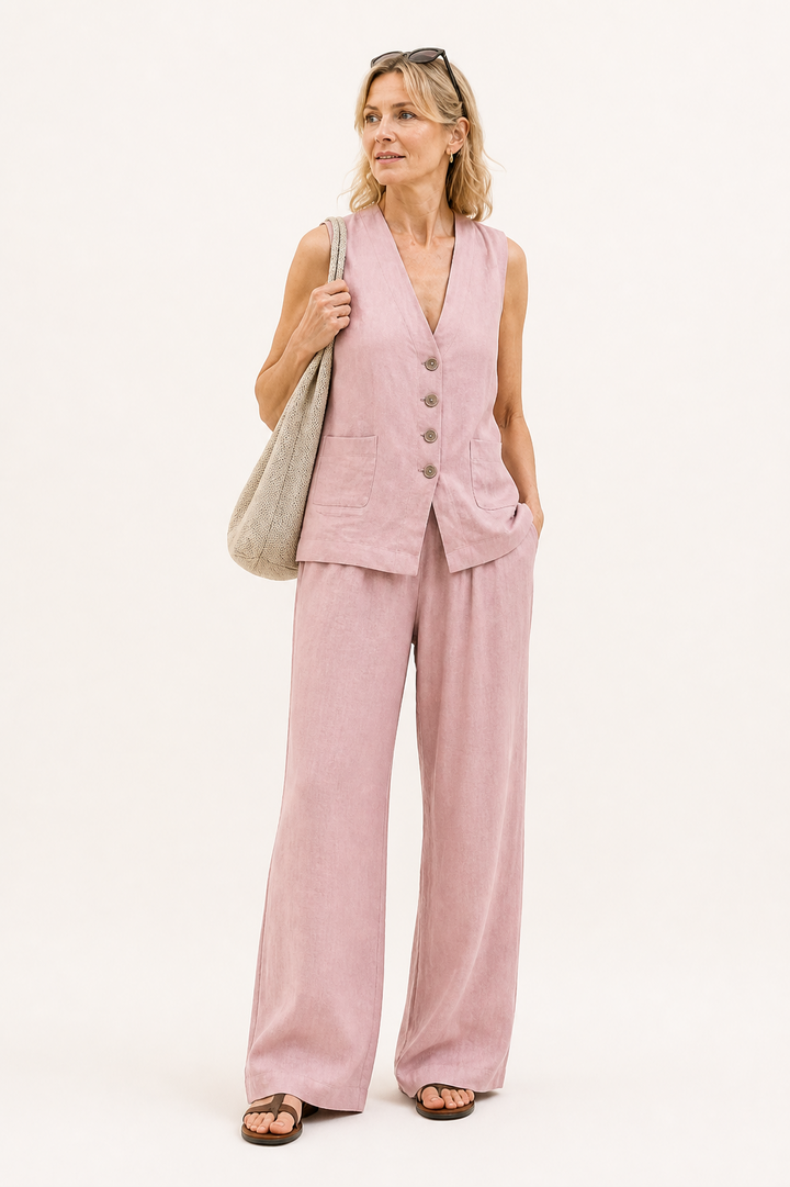 Ensemble Débardeur et Pantalon Large