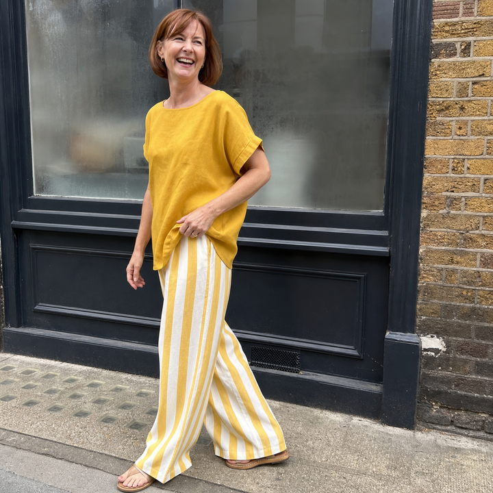 Ensemble Pantalon Été en Lin Vanessa