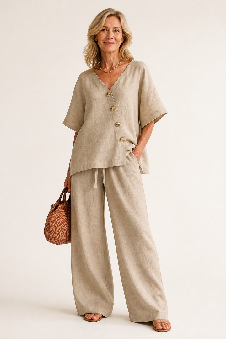 Ensemble Pantalon Large Wynonna