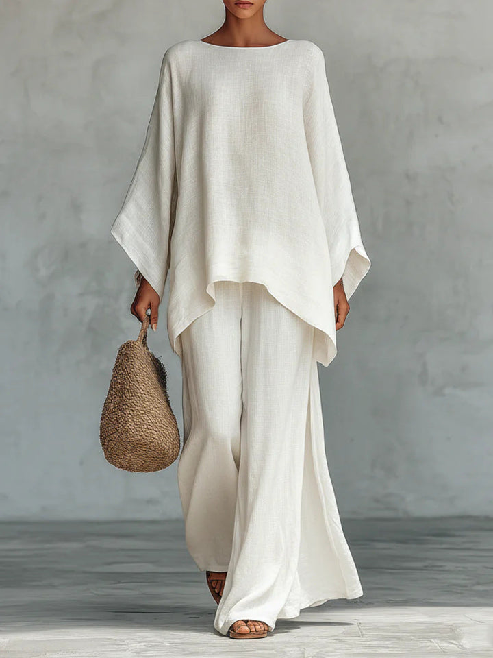 Ensemble Haut Fluide et Pantalon