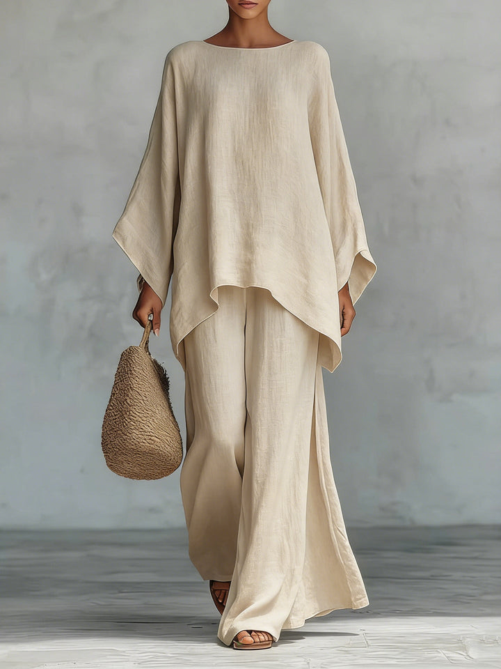 Ensemble Haut Fluide et Pantalon