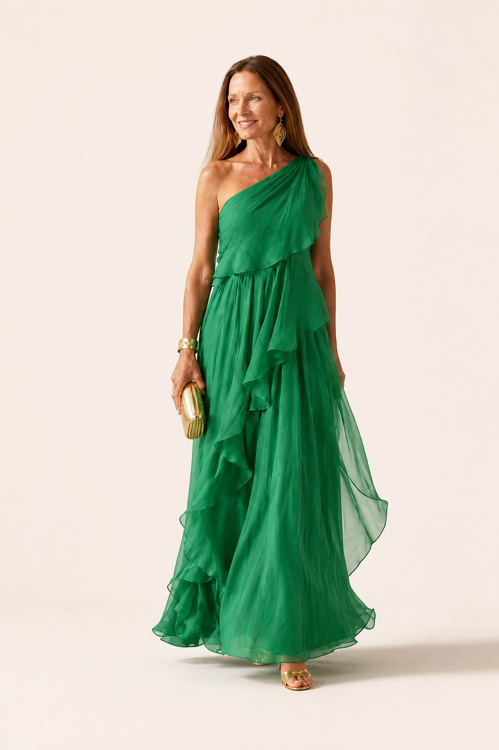 Robe Longue Asymétrique Zeline