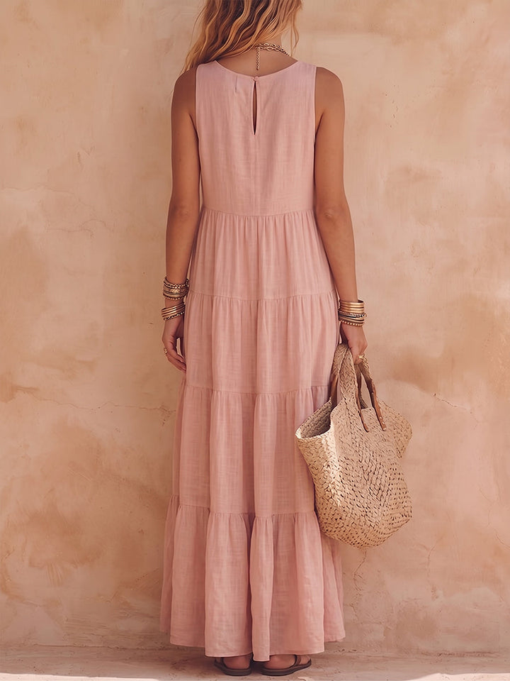 Robe Longue Sans Manches