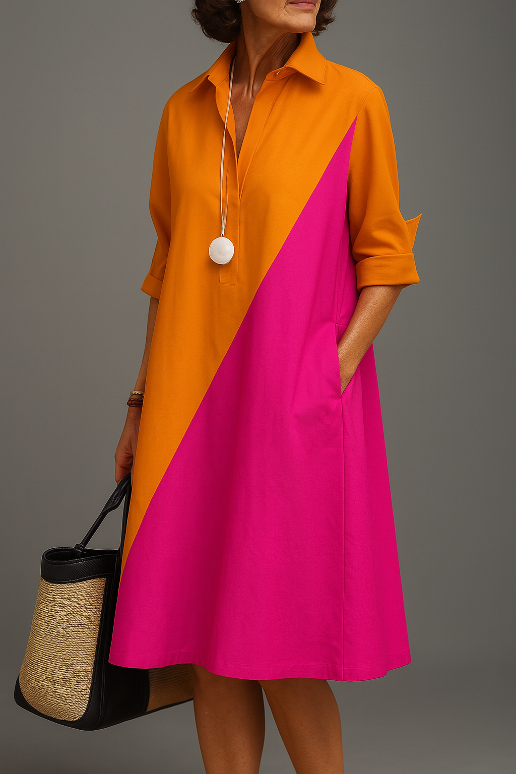 Robe Midi Kayla Chic et Décontractée