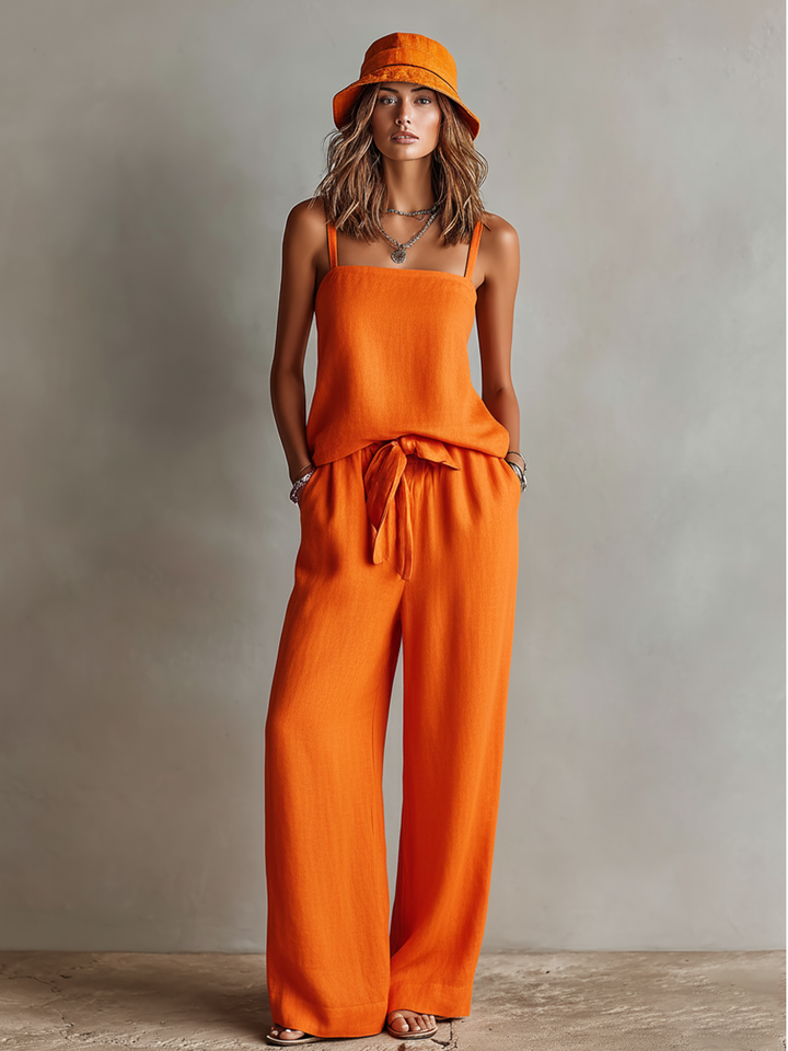 Ensemble Débardeur et Pantalon Large