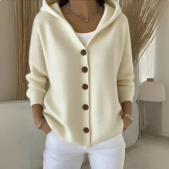 Cardigan à capuche Darienne en maille