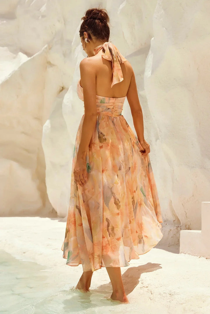 Robe Longue Fleurie Alicia