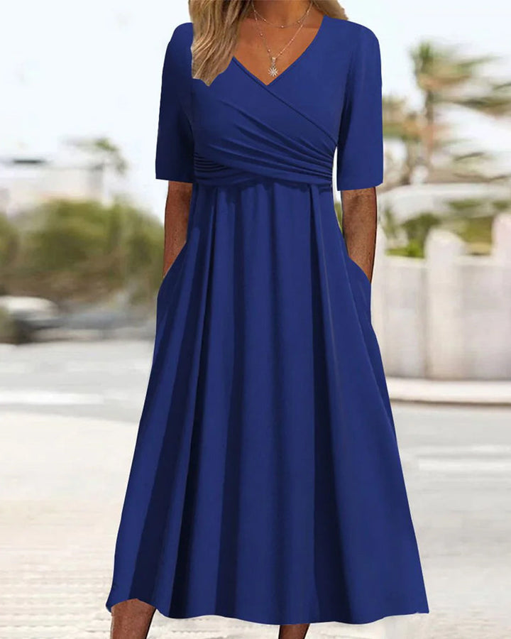 Robe Midi Katharin Luxueuse de Printemps