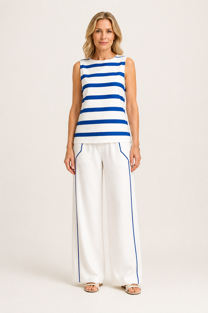 Ensemble Pantalon Large Décontracté