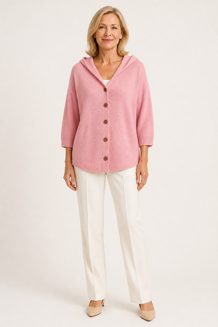 Cardigan à capuche Darienne en maille