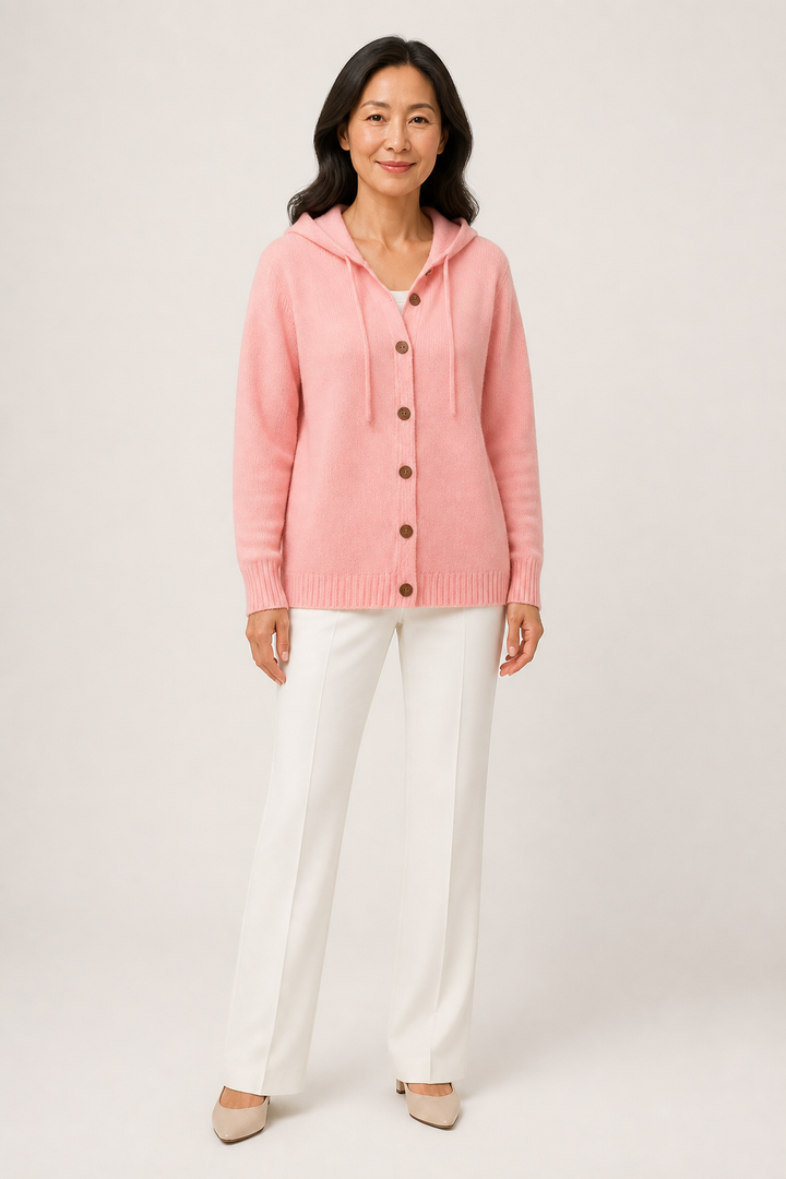 Cardigan à capuche Brenda cocooning