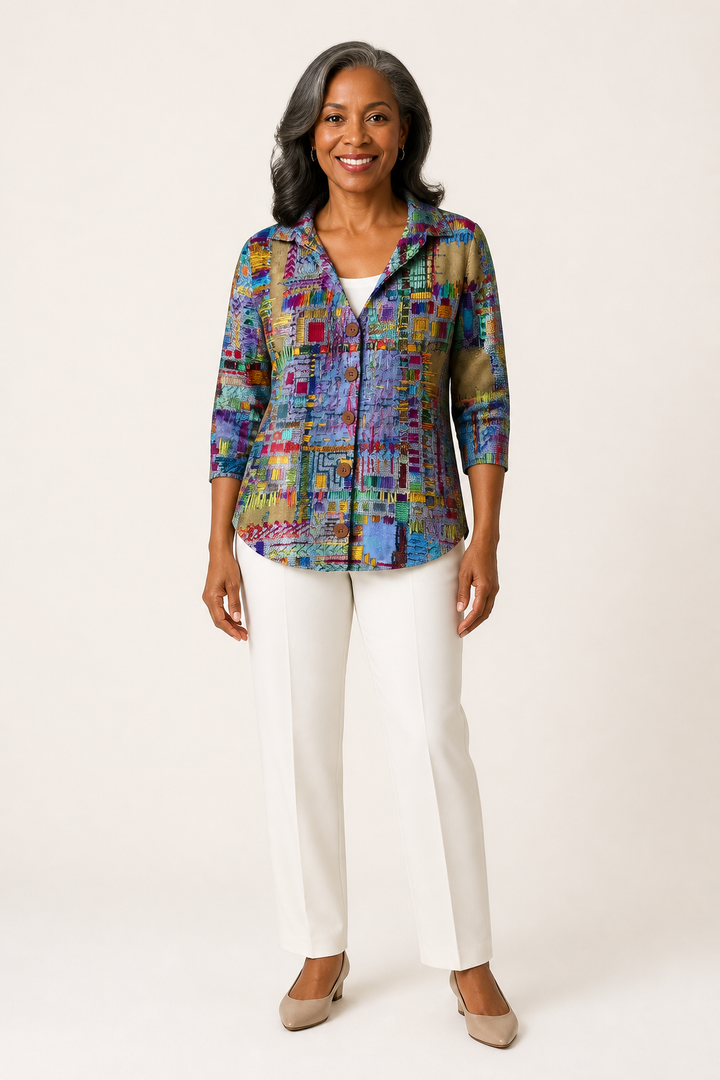 Cardigan artistique Patchouli