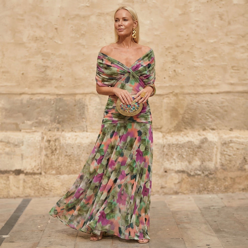 Robe Fleurie Élégante Cristy