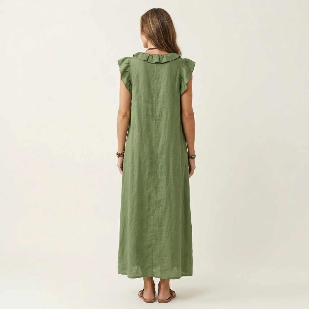 Robe Longue Col en V Josette